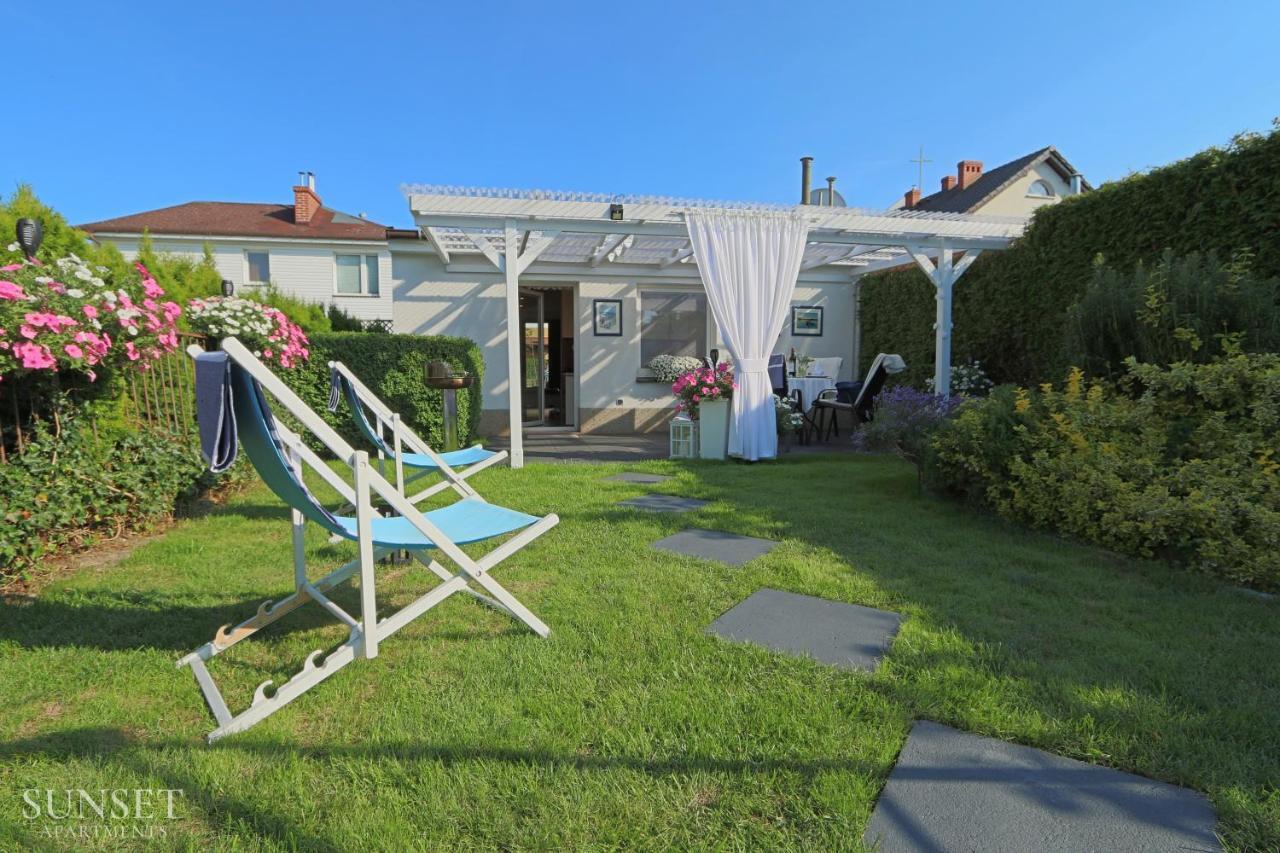 Sunset Apartments - Domek Z Ogrodem Grilem I Parkingiem! Swinoujscie Dış mekan fotoğraf